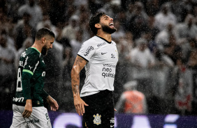 Yuri Alberto lamenta chance perdida em empate do Corinthians contra o Palmeiras no Paulista