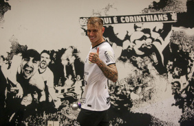 Rger Guedes faz 'joia' antes de vitria do Corinthians contra o Mirassol no Paulista