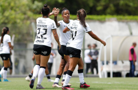 Fernanda, Grazi e Millene na goleada do Corinthians sobre o Cear, pelo Brasileiro Feminino