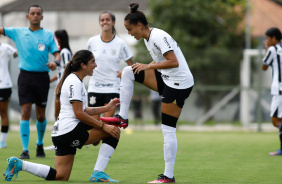 Katiuscia e Gabi Portilho na goleada do Corinthians sobre o Cear, pelo Brasileiro Feminino