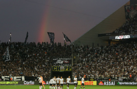 Equipe do Corinthians antes do incio da partida