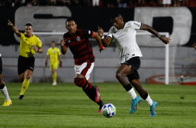 Felipe Augusto na velocidade contra o Flamengo no Brasileiro Sub-20