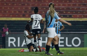 Carol comemora em goleada do Corinthians Feminino contra o Grmio
