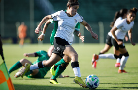 Miracatu em ao no jogo do Corinthians contra o Coritiba no Brasileiro Sub-20