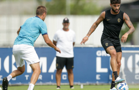 Yuri Alberto durante jogo-treino entre Corinthians e Coritiba