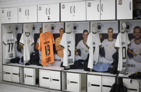 Vestirio pronto para o Timo em empate contra o Pato Futsal pela LNF