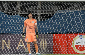 Goleiro Cssio na estreia da Libertadores 2023