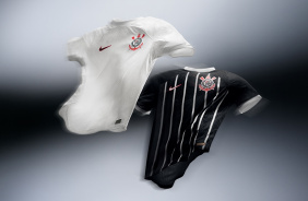 As duas novas camisas do Corinthians lançadas nesta quinta