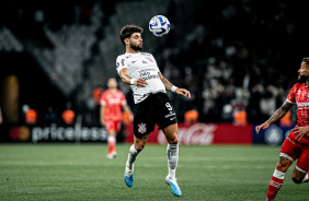 Yuri Alberto na partida da segunda rodada da Libertadores