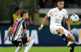 Fausto durante Corinthians e Atltico-MG, pela Copa do Brasil