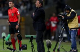 Vanderlei Luxemburgo durante Corinthians e Atltico-MG, pela Copa do Brasil