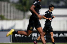 Felipe Augusto e Romero correndo durante o treino