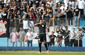 Arthur Sousa comemorando o gol que marcou