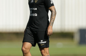 Fagner realiza ltimo treino antes da partida contra o Fluminense