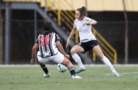 Luana em ao durante partida do Corinthians contra o Atltico-MG, pelo Brasileiro