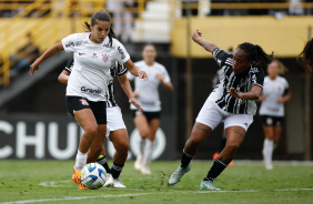 Millene em ao durante partida do Corinthians contra o Atltico-MG, pelo Brasileiro