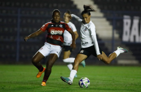 Jaqueline pronta para finalizar contra o Flamengo