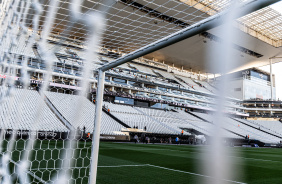 Neo Qumica Arena preparada para o jogo Corinthians e Cuiab, pelo Brasileirow