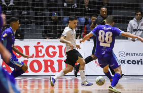 Gabriel Oliveira em jogo do Corinthians contra o Brasília pela Copa do Brasil de Futsal