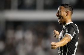 Ruan Oliveira comemorando o gol que marcou contra o Santos