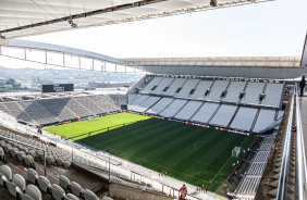 Neo Qumica Arena antes do confronto entre Corinthians e Bragantino pelo Brasileiro