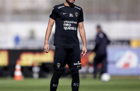 Fausto Vera em treino do Corinthians nesta tera-feira