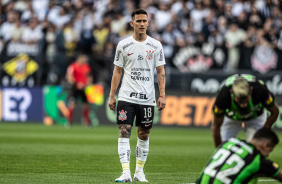 Rojas fazendo sua estreia pelo Corinthians