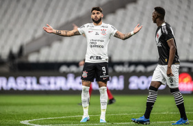 Yuri Alberto durante o duelo contra o Vasco