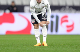 Fagner durante a vitria contra o Vasco