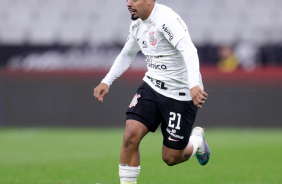 Matheus Bidu entrou no segundo tempo da partida