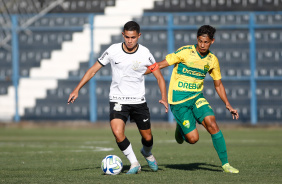 Bahia atuando contra o Cuiab pela quinta rodada do Brasileiro Sub-17