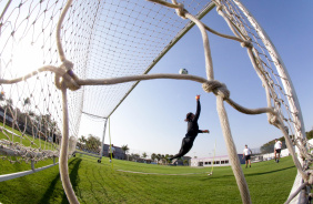Cssio no treino desta quinta