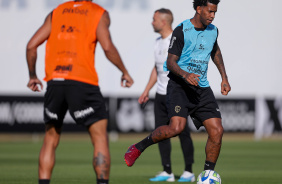Gil no treino desta quinta