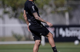 Renato Augusto durante o treino do Corinthians