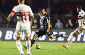 Murillo em ao pelo Corinthians no jogo contra o So Paulo