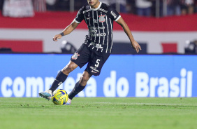 Fausto Vera durante a partida entre São Paulo e Corinthians, no Morumbi, pela Copa do Brasil