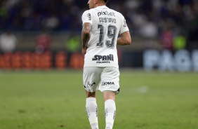 Gustavo Mosquito em ao durante jogo do Corinthians contra o Cruzeiro