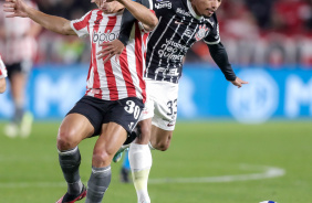 Ruan Oliveira no jogo contra o Estudiantes na Argentina