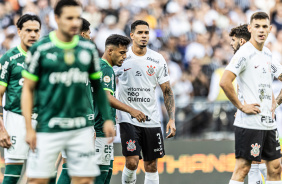 Lucas Verssimo e Gabriel Moscardo no duelo contra o Palmeiras