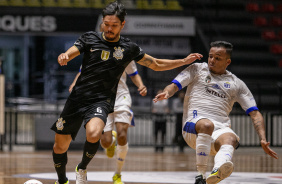 Daniel Japons no jogo contra o Santo Andr pelo Paulista de Futsal