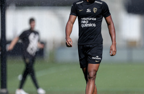 Felipe Augusto durante treinamento