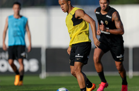 Pedro e Lucas Verissimo durante treino no CT