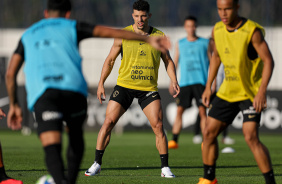 Pedro e Rafael Ramos durante treino no CT