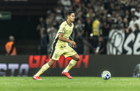 Lucas Verssimo no jogo contra o Botafogo pelo Brasileiro