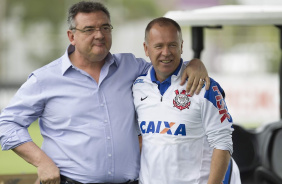 Mano Menezes com Mario Gobbi em 2014