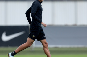 Cantillo durante ltimo treino do Corinthians antes do jogo contra o Fortaleza pela Sul-Americana