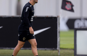 Giuliano durante treino no CT Joaquim Grava