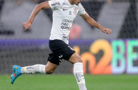 Fausto Vera no jogo entre Corinthians e Santos