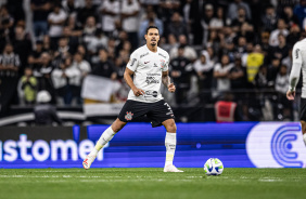 Lucas Verssimo no confronto entre Corinthians e Athletico-PR pelo Brasileiro
