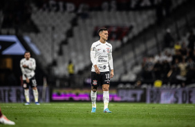 Matas Rojas entrou no segundo tempo no duelo entre Corinthians e Athletico-PR